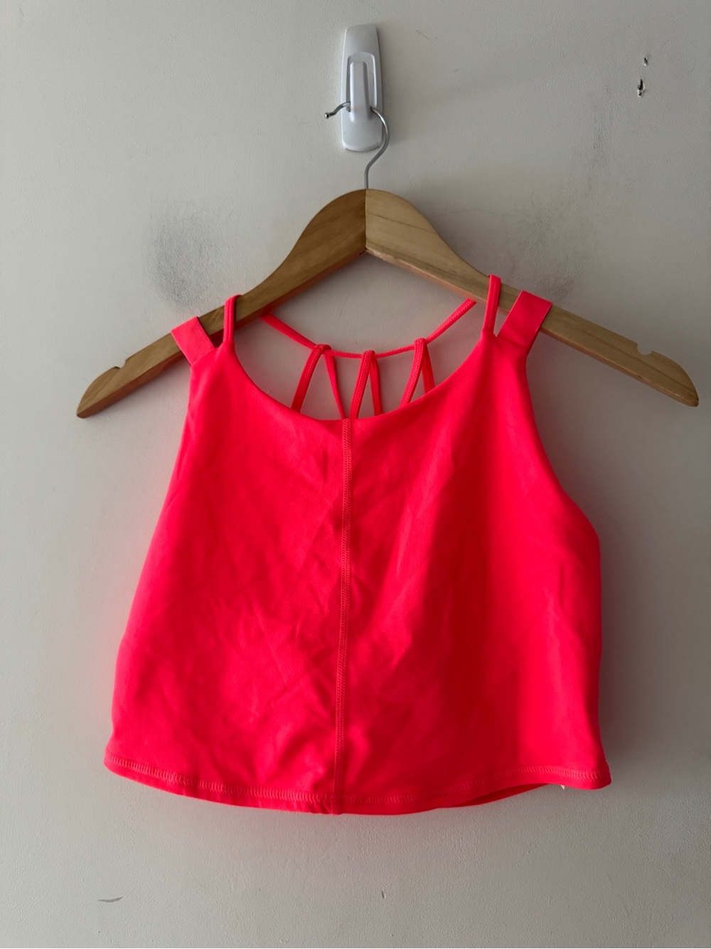 Free People Movement Pink Strappy High Neck Sports Bra Tank Size Medium